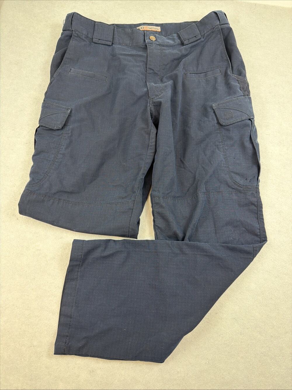 5.11 Tactical Pants Mens 34x29 Blue Apex Cargo Pant Casual Utility Work Wear